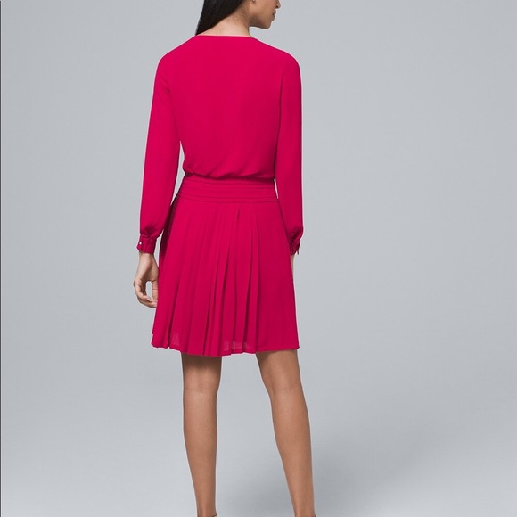 Pleated Soft Blouson Dress - Picture 3 of 3